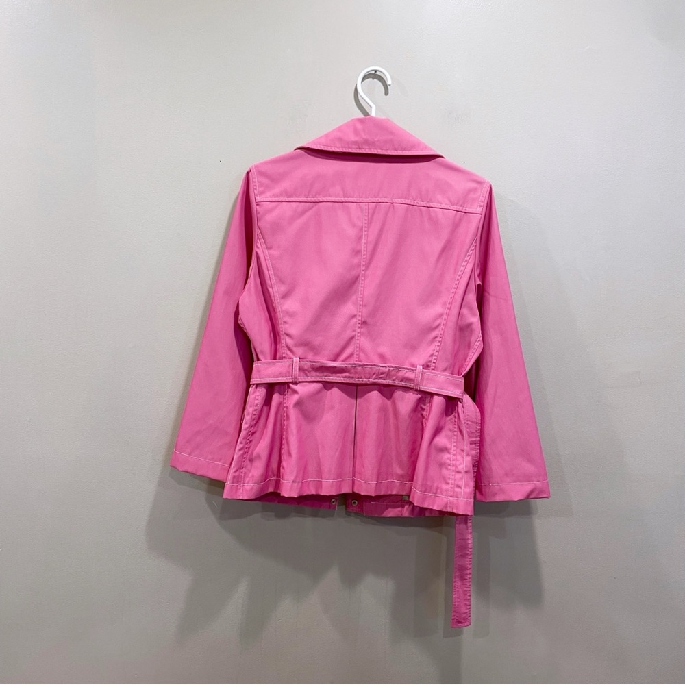 MaxMara Weekend Pink Belted Jacket - Picture 13 of 13